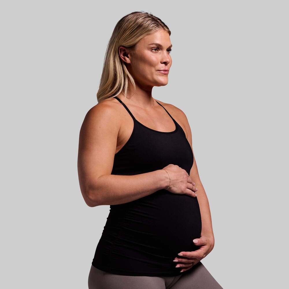 Born Primitive Maternity Drop Shot Tank (Black) Size X-SmallX-Small